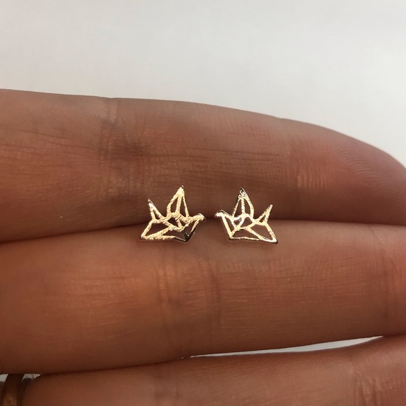 Sterling Silver 925 Stud Earrings - Picture 3 of 3